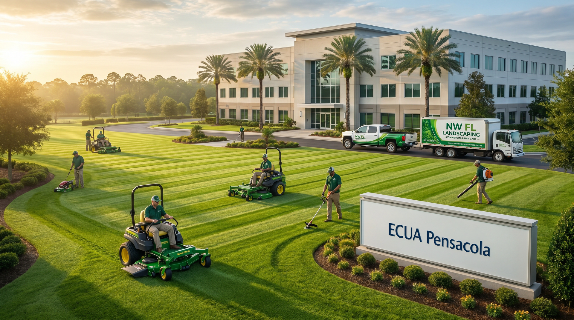 Pristine Commercial Grounds Management highlight